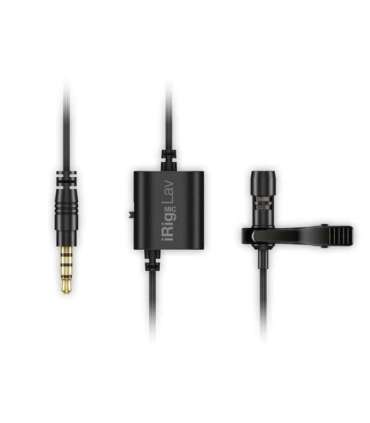 IK Multimedia iRig Mic Lav Black Clip-on microphone