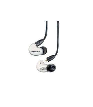 Shure AONIC 215 - in-ear headphones with single transducer and 3.5mm cable (white)