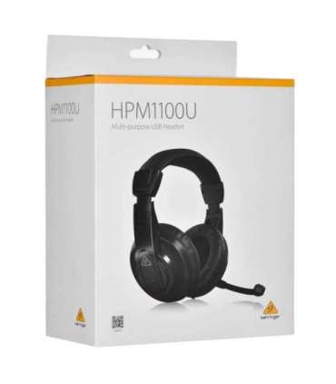 Behringer HPM1100 - closed headphones with microphone and USB connection