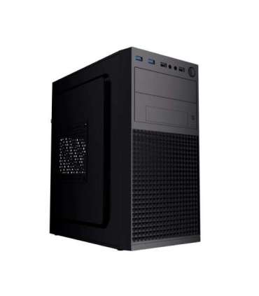 Gembird Mini-tower computer case Fornax K300, Micro-ATX, 2x USB 3.0 + 2x USB 2.0, black