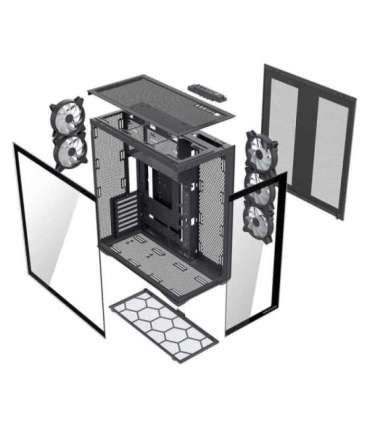 MODECOM Volcano SPACE XL ARGB FULL TOWER 5F Black