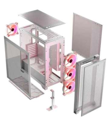 MODECOM Case VOLCANO EXPANSE S APEX ARGB MIDI White