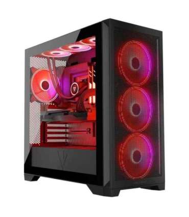 MODECOM Case VOLCANO EXPANSE S APEX ARGB MIDI Black