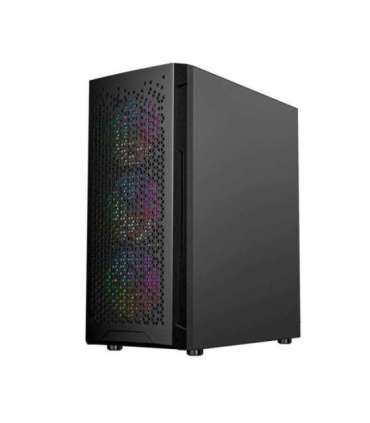 Gembird CCC-FC-400X Gaming ARGB computer case Fornax 400X, black