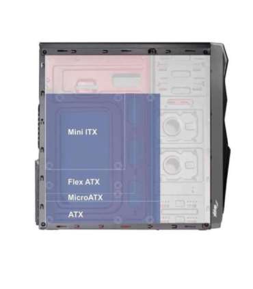 Akyga ' ak995bk PC"ATX Nero Midi Tower Black