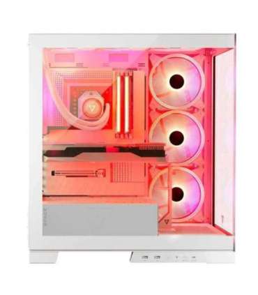 Modecom Volcano SPACE APEX ARGB MIDI Midi Tower White