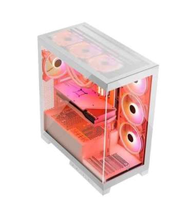 Modecom Volcano SPACE APEX ARGB MIDI Midi Tower White