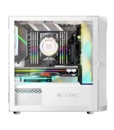 Logic PORTOS ARGB MINI USB 3.0 Case White