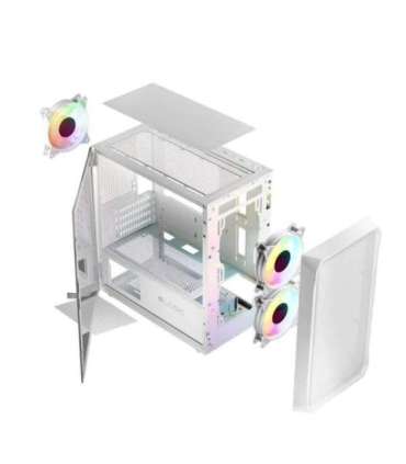 Logic PORTOS ARGB MINI USB 3.0 Case White