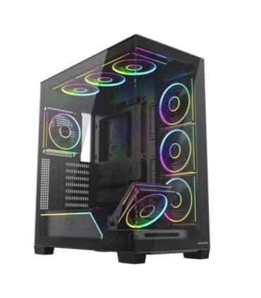 MODECOM VOLCANO STELLAR PLUS ARGB MIDI 8F BLACK