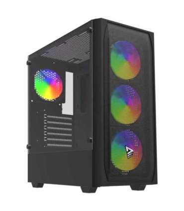 Savio Noctis Flow RGB Cube Black
