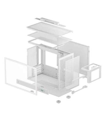 DeepCool CH160 PLUS WH Small Form Factor (SFF) White