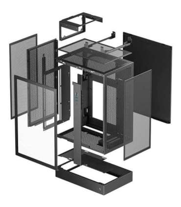 DeepCool CH170 PLUS Tower Black