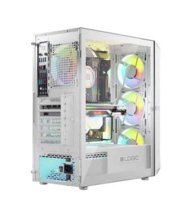 Logic PORTOS ARGB MINIDI USB 3.0 Case White