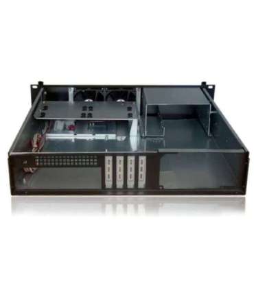 Techly I-CASE IPC-240L computer case Rack Black