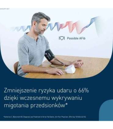 OMRON M3 COMFORT AFIB BLOOD PRESSURE MONITOR + POWER SUPPLY