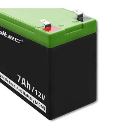 Qoltec 53076 AGM battery 12V 7Ah Security