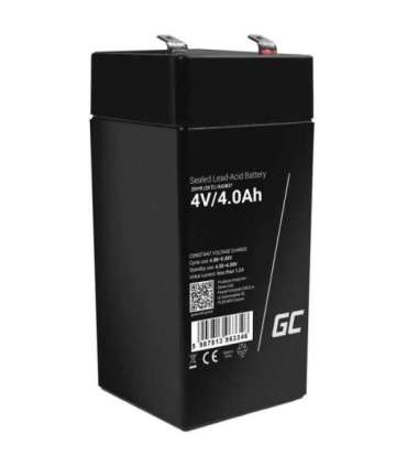 Green Cell AGM37 industrial rechargeable battery Sealed Lead Acid (VRLA) 4000 mAh 4 V