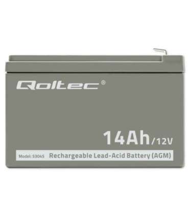 Qoltec 53045 AGM battery 12V 14Ah