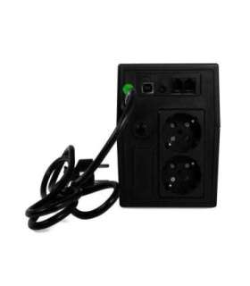 Green Cell UPS01LCD uninterruptible power supply (UPS) Line-Interactive 0.6 kVA 360 W 2 AC outlet(s)