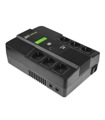 Green Cell AiO 800VA LCD Line-Interactive 0.8 kVA 480 W 6 AC outlet(s)