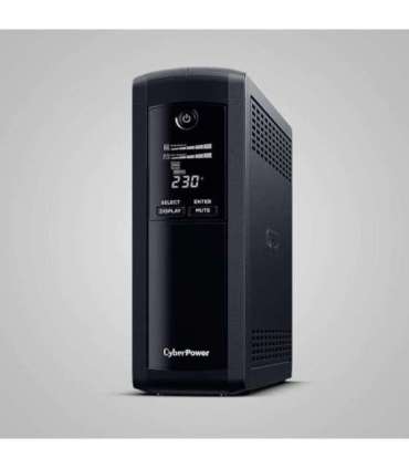 CyberPower Tracer III VP1200ELCD-FR uninterruptible power supply (UPS) Line-Interactive 1.2 kVA 720 W 5 AC outlet(s)