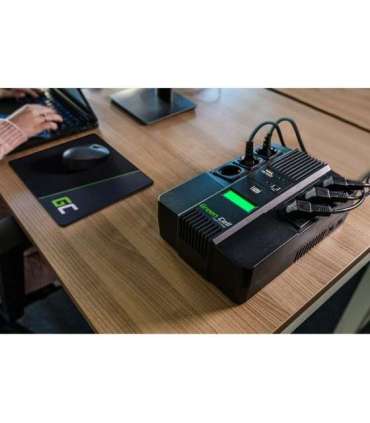 Green Cell UPS06 uninterruptible power supply (UPS) Line-Interactive 600 VA 360 W 6 AC outlet(s)