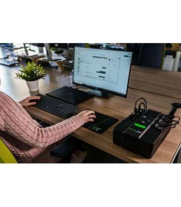 Green Cell UPS06 uninterruptible power supply (UPS) Line-Interactive 600 VA 360 W 6 AC outlet(s)