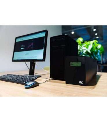 Green Cell UPS08 uninterruptible power supply (UPS) Line-Interactive 1000 VA 700 W 4 AC outlet(s)