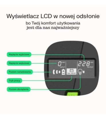 Green Cell uninterruptible power supply (UPS) Line-Interactive 1.5 kVA 900 W 4 AC outlet(s)