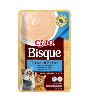 INABA CAT CIAO BISQUE TUNA,BEEF,CHICK 24x40g