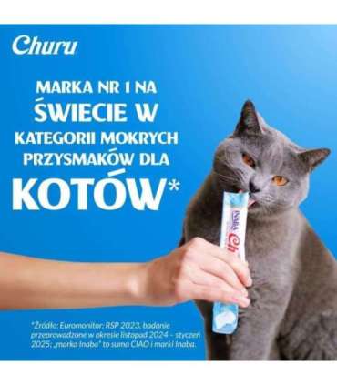 INABA CAT CHURU 80P TUNA RECIPE 80x14g