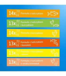 INABA CAT CHURU 80P CHICKEN&TUNE 80x14g