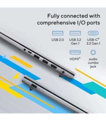 ASUS Vivobook 15 X1504VA-BQ2947 Intel Core 5 120U Laptop 39.6 cm (15.6") Full HD 16 GB DDR4-SDRAM 512 GB SSD Wi-Fi 6