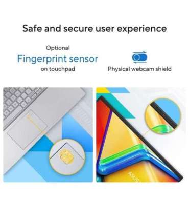 ASUS Vivobook 15 X1504VA-BQ2947 Intel Core 5 120U Laptop 39.6 cm (15.6") Full HD 16 GB DDR4-SDRAM 512 GB SSD Wi-Fi 6