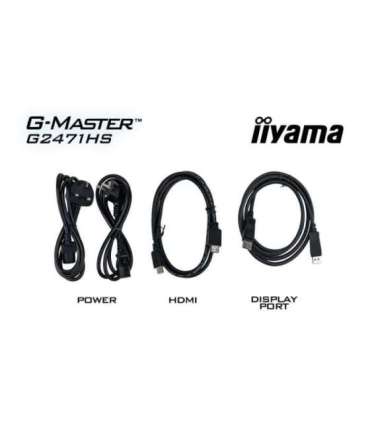 iiyama G-MASTER G2471HS-B1 computer monitor 60.5 cm (23.8") 1920 x 1080 pixels Full HD Black