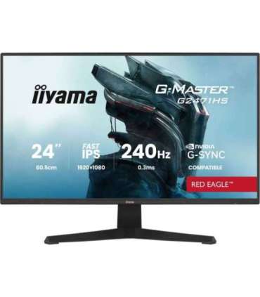 iiyama G-MASTER G2471HS-B1 computer monitor 60.5 cm (23.8") 1920 x 1080 pixels Full HD Black