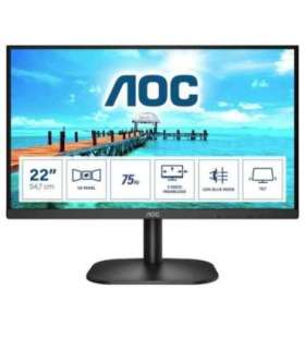 AOC B2 22B2H/EU LED display 54.6 cm (21.5") 1920 x 1080 pixels Full HD Black