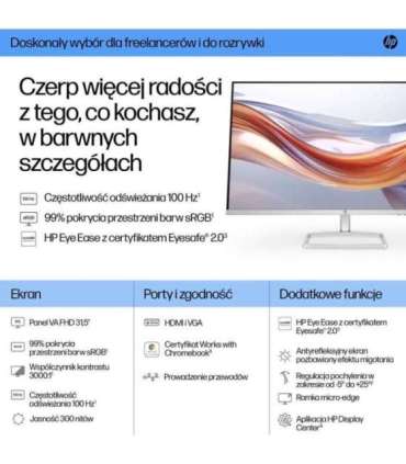 HP Series 5 31.5-inch FHD monitor - 532sf