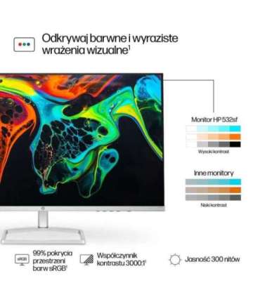 HP Series 5 31.5-inch FHD monitor - 532sf