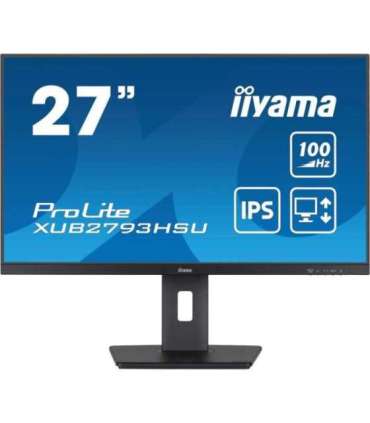 iiyama ProLite XUB2793HSU-B7 computer monitor 68.6 cm (27") 1920 x 1080 pixels Full HD LED Black