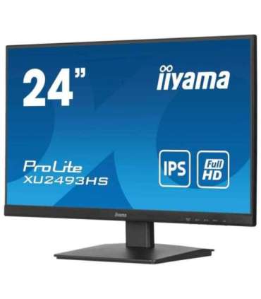 iiyama ProLite XU2493HS-B6 computer monitor 60.5 cm (23.8") 1920 x 1080 pixels Full HD LED Black