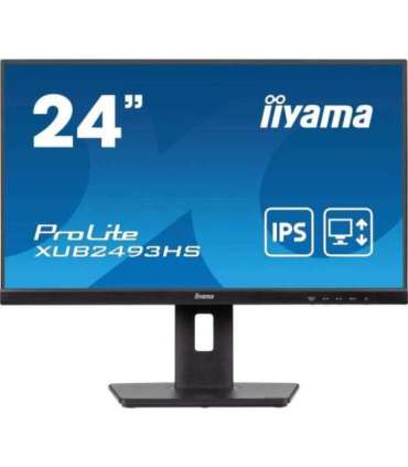 iiyama ProLite XUB2493HS-B6 computer monitor 60.5 cm (23.8") 1920 x 1080 pixels Full HD LED Black