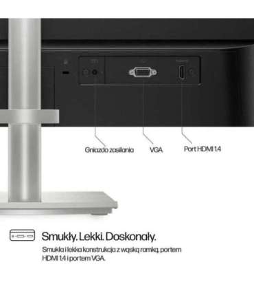 HP 23.8-inch Series 5 FHD monitor with height adjustment - 524sh