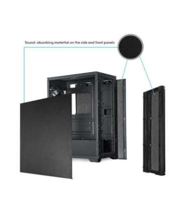 Chieftec AS-02B-OP computer case Midi Tower Black