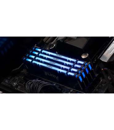 Kingston Technology FURY 16GB 3200MT/s DDR4 CL16 DIMM 1Gx8 Renegade RGB