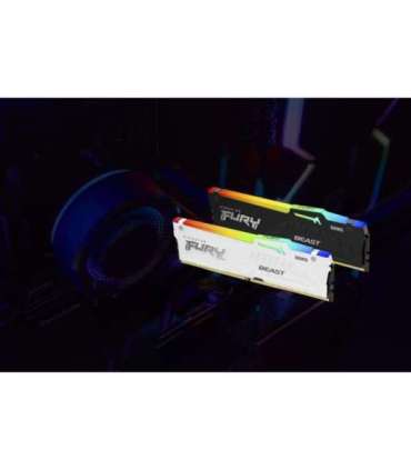 Kingston Technology FURY Beast 128GB 5600MT/s DDR5 CL40 DIMM (Kit of 2) RGB