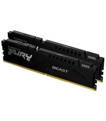 Kingston Technology FURY Beast 128GB 5600MT/s DDR5 CL40 DIMM (Kit of 2) Black