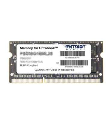 Patriot Memory 8GB DDR3 PC3-12800 (1600MHz) SODIMM memory module 1 x 8 GB