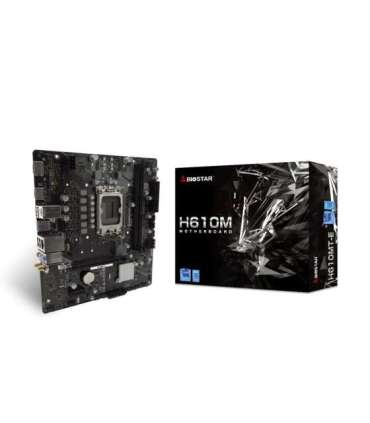 Biostar H610MT-E motherboard Intel H610 LGA 1700 micro ATX